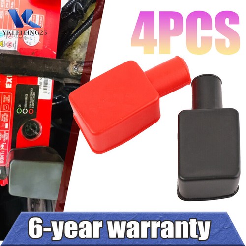 Car battery terminal cover red - car,