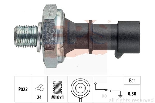 Oil pressure switch - switch, eps