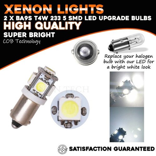 Ba9s 233 led - 2x, t4w