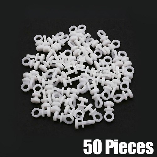 White plastic curtain - plastic, hanger