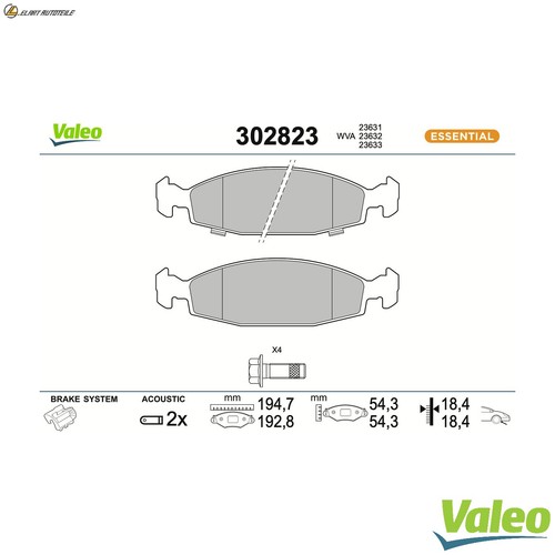 Brake pad set - brake,