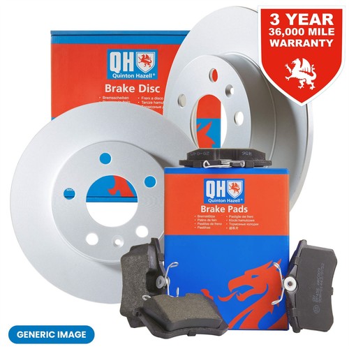 Quinton hazell rear discs - rear,