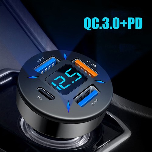 66w qc3 car phone charger - qc3.0,