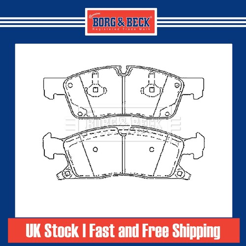 Brake pads set - set, jeep