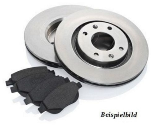 Set brake discs - discs, pads